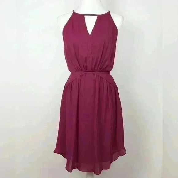 Banana Republic, Magenta Dress, 2P - Picture 1 of 9